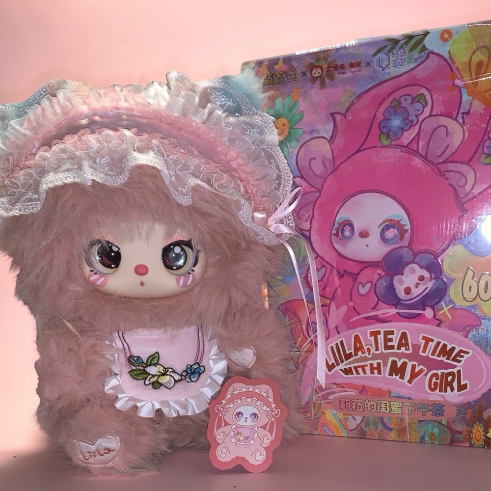Confirmed 600% Liila Tea Time with My Girls!! V2 (Cat) "Lily Zhua Tang" Plush